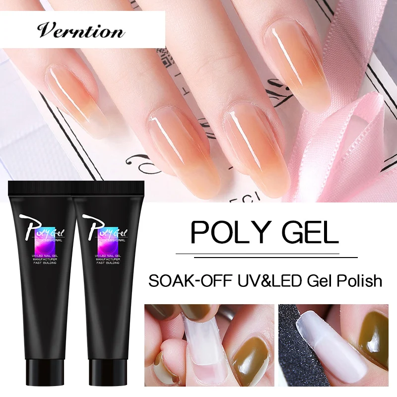 Verntion Acrylic Poly Extension Gel Quick Building Gel Polish Clear Pink Nail Tips Builder UV Gel Nail Art Soak Off Nails Art
Verntion Acrylic Poly Extension Gel Quick Building Gel Polish Clear Pink Nail Tips Builder UV Gel Nail Art Soak Off Nails Art