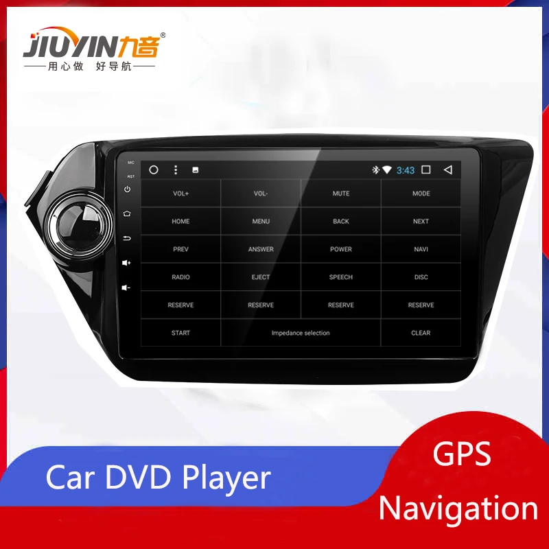 JIUYIN Android Car DVD Player GPS Navigation For Kia k2 RIO 2010 2011 2012 2013 2014 2015 Car Radio Stereo GPS Central Multimid
JIUYIN Android Car DVD Player GPS Navigation For Kia k2 RIO 2010 2011 2012 2013 2014 2015 Car Radio Stereo GPS Central Multimid