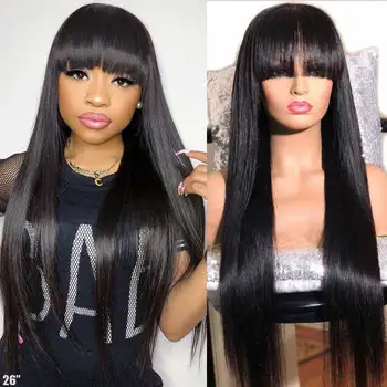 Bob Straight Human Hair Wigs With Bangs Full Machine Made Brazilian Short Bob Wig With Bangs Remy Straight Human Hair Wigs
Bob Straight Human Hair Wigs With Bangs Full Machine Made Brazilian Short Bob Wig With Bangs Remy Straight Human Hair Wigs