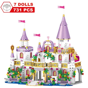 731PCS Princess Windsor's Castle And Carriage DIY Building Blocks Toys Girl Birthday Christmas Gifts For Children Toy
731PCS Princess Windsor's Castle And Carriage DIY Building Blocks Toys Girl Birthday Christmas Gifts For Children Toy