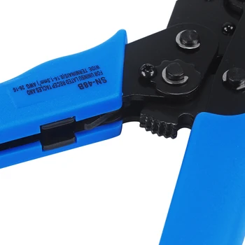 MX-DEMEL SN-48B Non-Insulated Tabs Terminals Crimper Professional Crimping Tool for Dupont Connector AWG 2.8/4.8/6.3
MX-DEMEL SN-48B Non-Insulated Tabs Terminals Crimper Professional Crimping Tool for Dupont Connector AWG 2.8/4.8/6.3