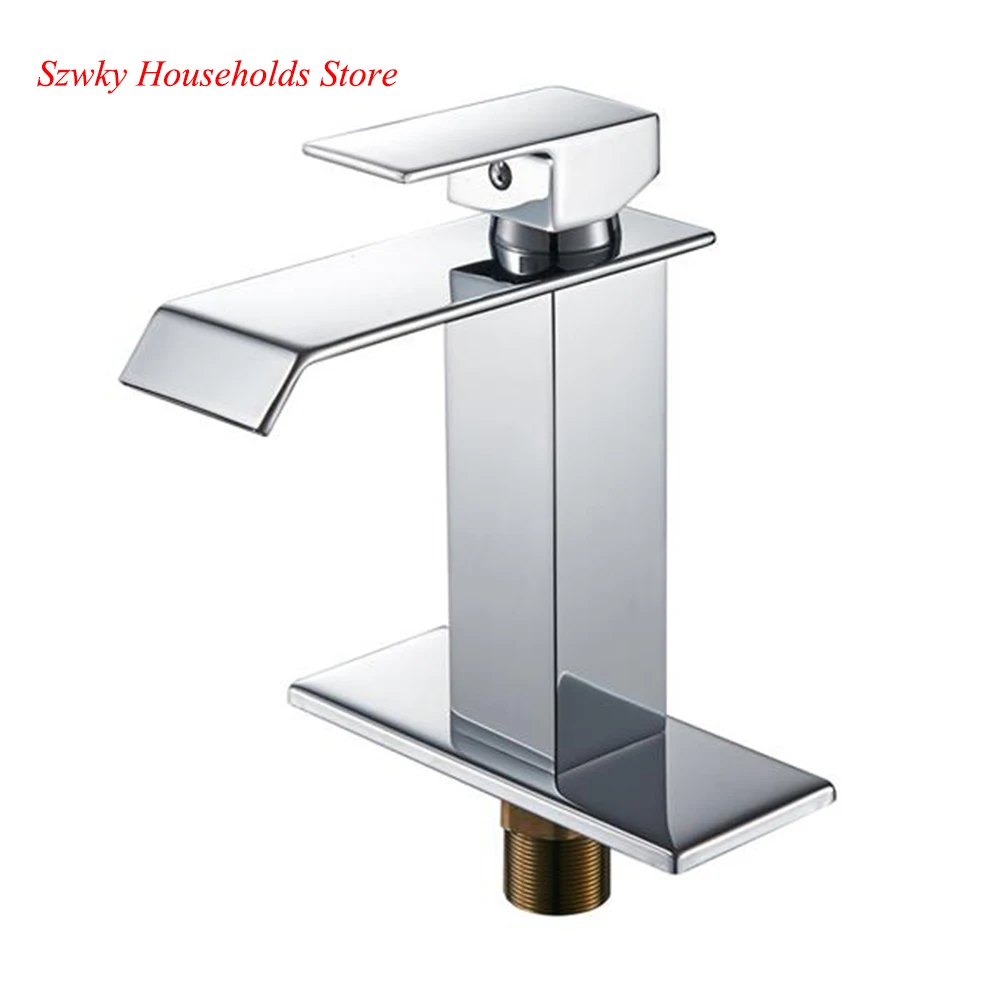 Single Hole Single Handle Hot And Cold Single Control Bathroom Basin Waterfall Faucet-Chrome
Single Hole Single Handle Hot And Cold Single Control Bathroom Basin Waterfall Faucet-Chrome