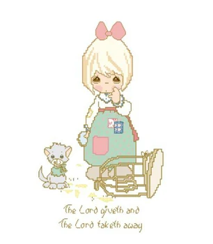 Higher Cotton FREE Shipping Top Quality popular counted cross stitch kit girl and cat kitty
Higher Cotton FREE Shipping Top Quality popular counted cross stitch kit girl and cat kitty