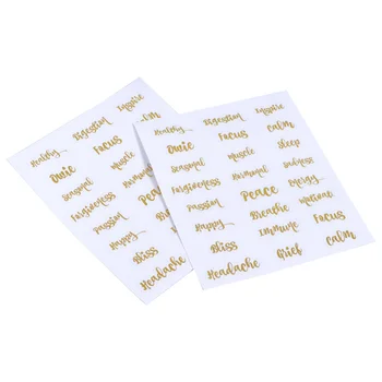 5 Sheets Decal Tags Waterproof Creative Practical Oil Bottle Label for Bottles Container Jars
5 Sheets Decal Tags Waterproof Creative Practical Oil Bottle Label for Bottles Container Jars