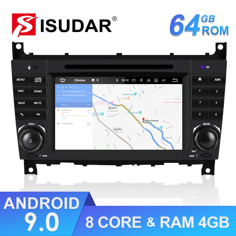 Isudar 2 Din Autoradio Android 9 For Mercedes/Benz/Sprinter/W203/A180/A-class Car Multimedia Player GPS Octa Core RAM 4G DSP DVR
Isudar 2 Din Autoradio Android 9 For Mercedes/Benz/Sprinter/W203/A180/A-class Car Multimedia Player GPS Octa Core RAM 4G DSP DVR