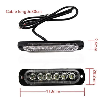 Parts LED Flash Light 18W Yellow Car Warning Safety Strobe Luminous Plastic Black Housing Transparent Lens Set
Parts LED Flash Light 18W Yellow Car Warning Safety Strobe Luminous Plastic Black Housing Transparent Lens Set