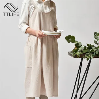1PC Autumn Female Women Bib Apron Cotton Linen Pinafore Dress Cafe Kitchen Cooking Florist Vintage Apron Dress Kitchen Cooking
1PC Autumn Female Women Bib Apron Cotton Linen Pinafore Dress Cafe Kitchen Cooking Florist Vintage Apron Dress Kitchen Cooking