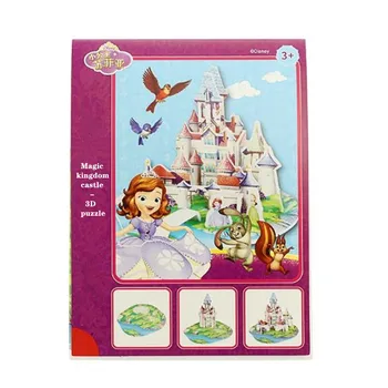 Disney Snow Ice Sophia 3D Three-dimensional Puzzle Children Paper Educational DIY Toy for 3-4-5-6-7 Baby Jigsaw Puzzle 
Disney Snow Ice Sophia 3D Three-dimensional Puzzle Children Paper Educational DIY Toy for 3-4-5-6-7 Baby Jigsaw Puzzle