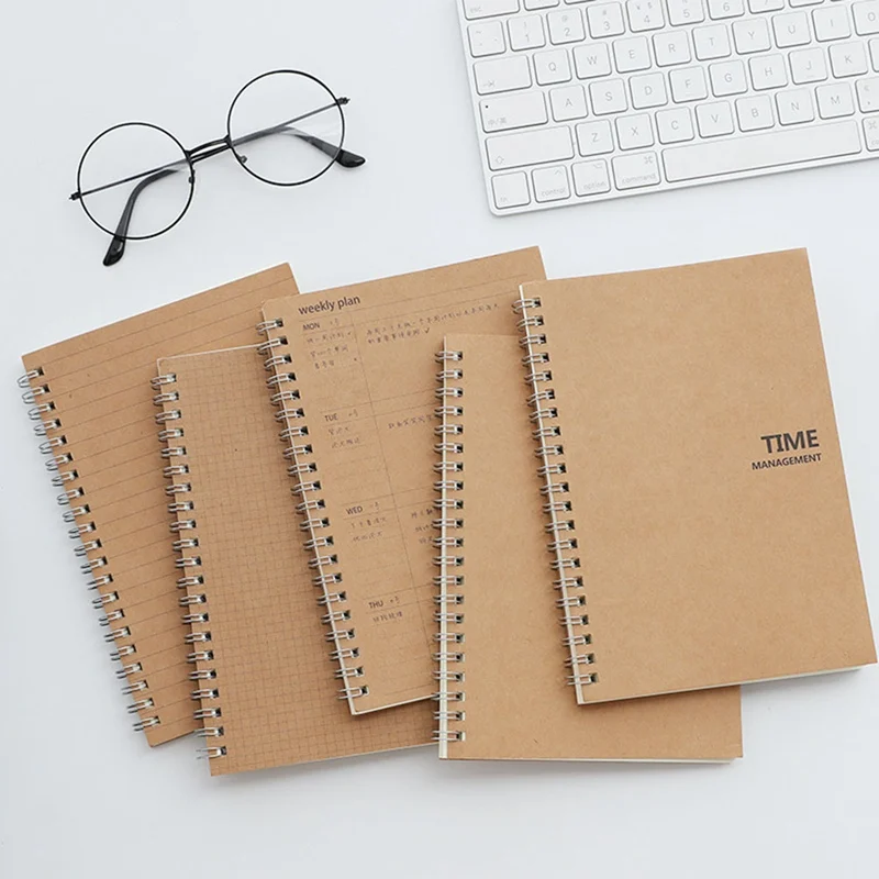 Daily Planner Notebook Time Arrangement Spiral Kraft Notebook Schedule Writing Book Everyday To Do List Notebook Journal Book
Daily Planner Notebook Time Arrangement Spiral Kraft Notebook Schedule Writing Book Everyday To Do List Notebook Journal Book