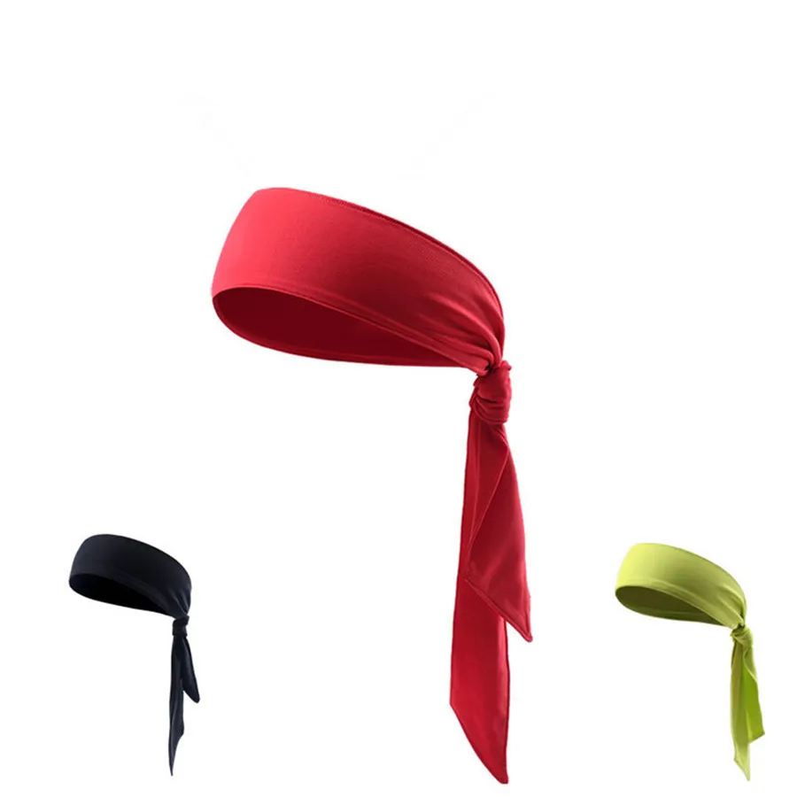 Спортивная повязка для фитнеса волос Повязка-антиперспирант свободная галстука