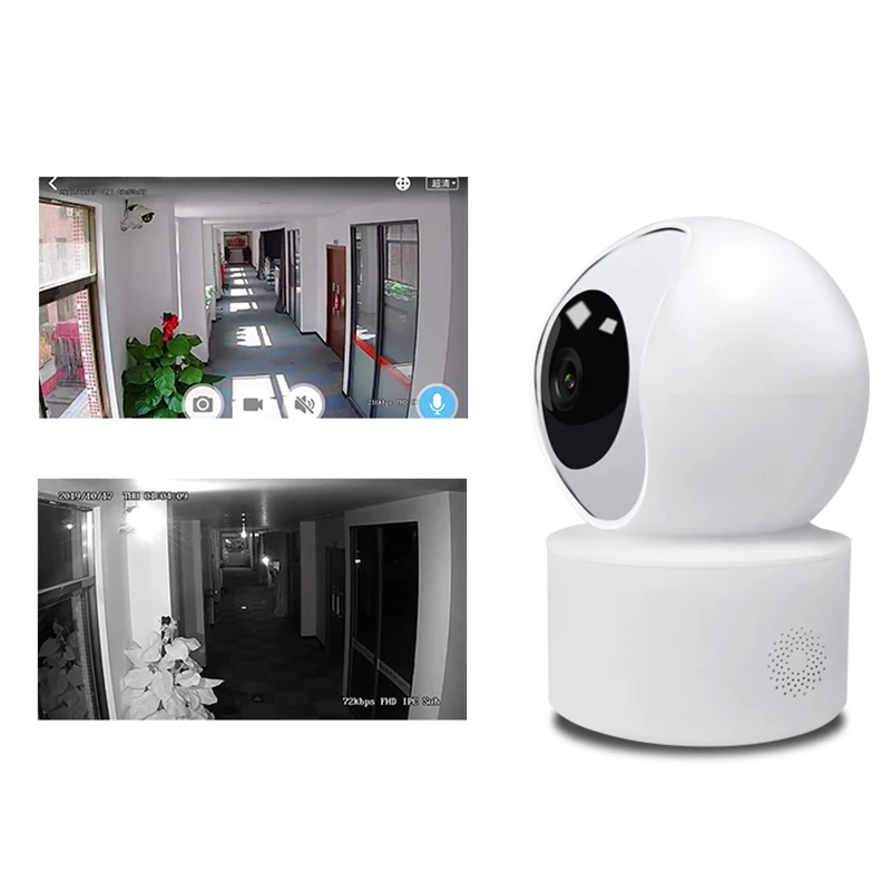 1080P HD Home IP Camera Wifi Surveillance Wireless Camera Security Cameras Voice Two-Way Intercom Camera for Home Protection
1080P HD Home IP Camera Wifi Surveillance Wireless Camera Security Cameras Voice Two-Way Intercom Camera for Home Protection