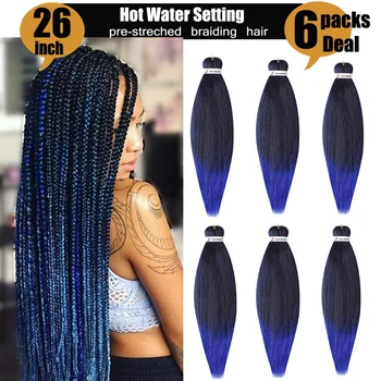 Pre Stretched Professional EZ Braiding Hair Perm Yaki Jumbo Braids Soft Synthetic Crochet Hair Extensions Hot Water Easy Braid
Pre Stretched Professional EZ Braiding Hair Perm Yaki Jumbo Braids Soft Synthetic Crochet Hair Extensions Hot Water Easy Braid