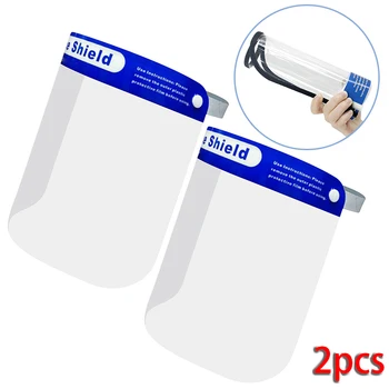 2pcs Safety Faceshield Transparent Splash-proof Full Face Cover Protective Film Anti-fog Anti-Droplets PET Face Shield Hot
2pcs Safety Faceshield Transparent Splash-proof Full Face Cover Protective Film Anti-fog Anti-Droplets PET Face Shield Hot