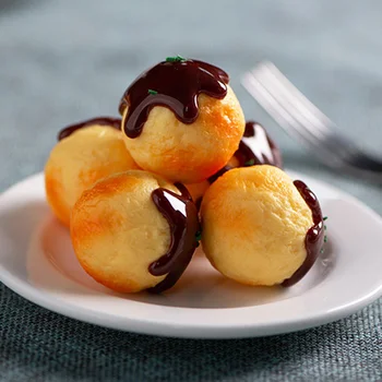 4Pcs Food Model Artificial Food Photography Prop Multipurpose Decoration Simulation Decoration Octopus Ball Model for Store
4Pcs Food Model Artificial Food Photography Prop Multipurpose Decoration Simulation Decoration Octopus Ball Model for Store