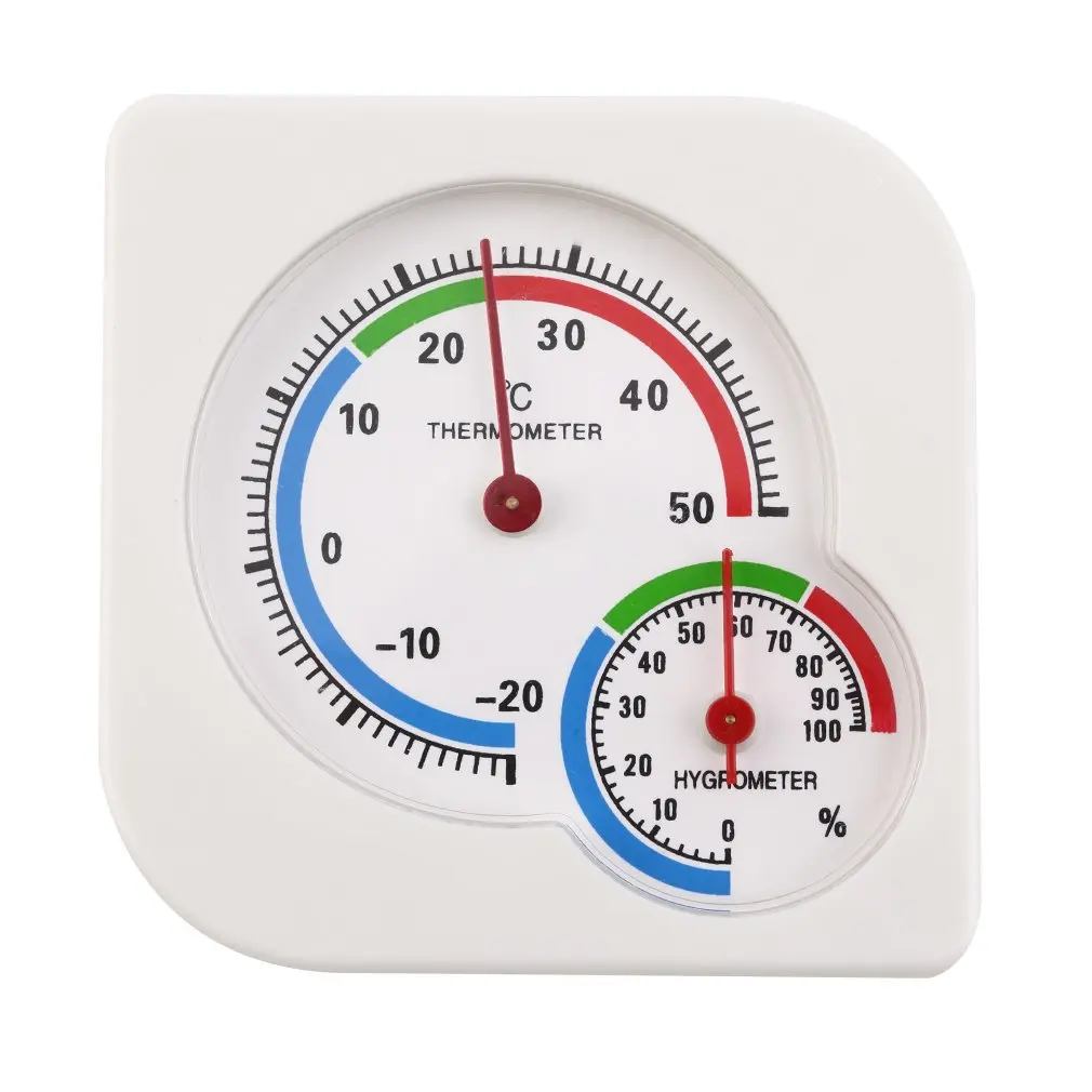 Indoor Outdoor 2 In 1 Mini Accurate Wet Hygrometer Humidity Thermometer Temperature Meter Mechanical
Indoor Outdoor 2 In 1 Mini Accurate Wet Hygrometer Humidity Thermometer Temperature Meter Mechanical
