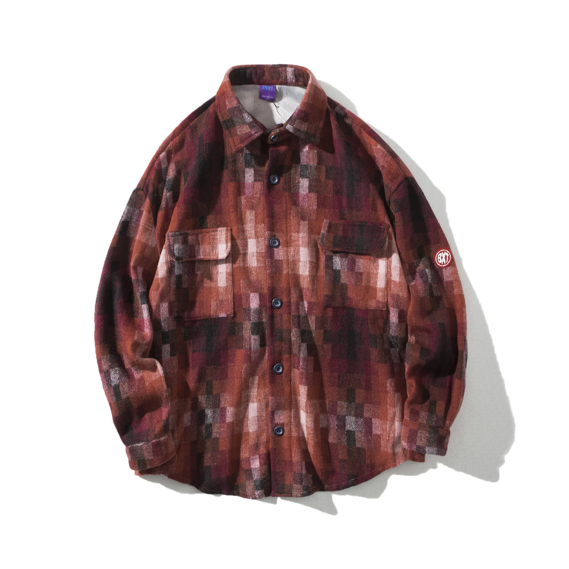 City Where the Product 2019 Autumn Origional Popular Brand Japanese-style Mosaic Plaid Jacket Multi-pockets Men'S Wear
City Where the Product 2019 Autumn Origional Popular Brand Japanese-style Mosaic Plaid Jacket Multi-pockets Men'S Wear