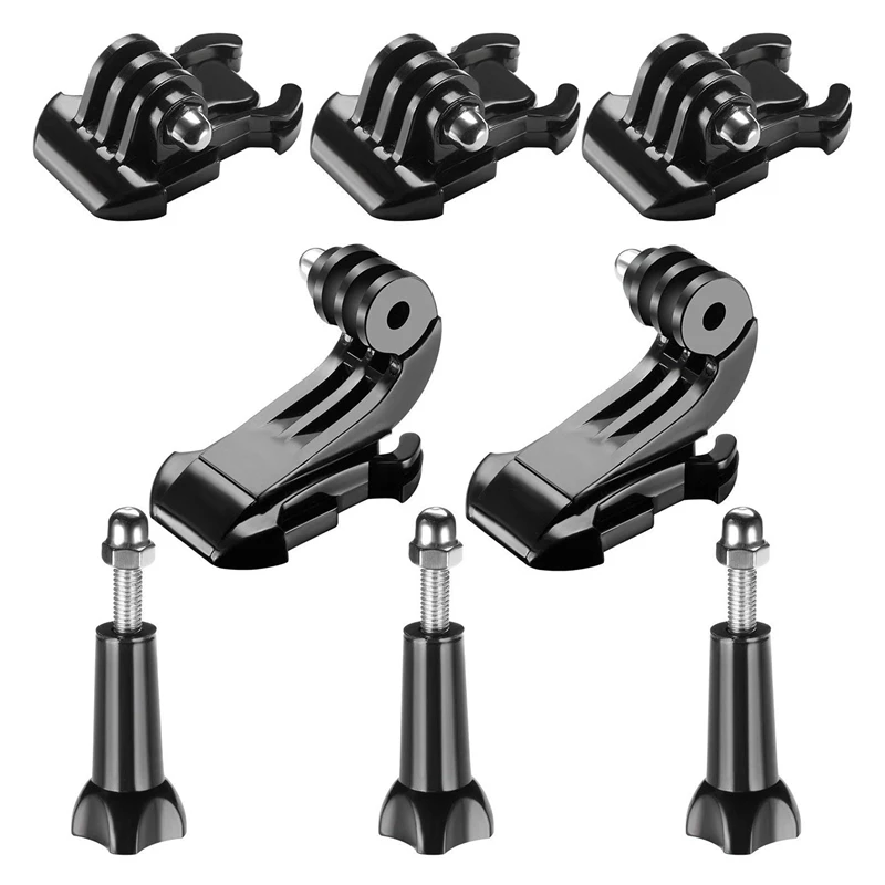 BESTAccessory Kit for Gopro, Buckle Clip Basic Mount, Vertical Surface Quick Mounting J-Hook Buckle Mount, Long Thumb Screw for
BESTAccessory Kit for Gopro, Buckle Clip Basic Mount, Vertical Surface Quick Mounting J-Hook Buckle Mount, Long Thumb Screw for