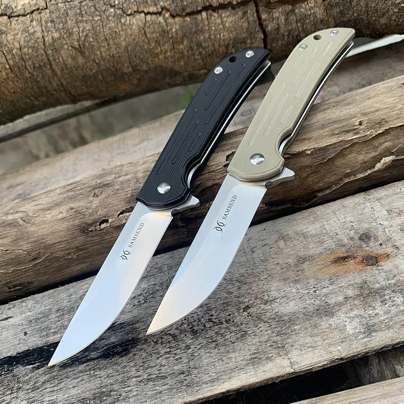 New style SAMSEND Multifunction Folding Knife G10 Handle EDC Outdoor Hunting knives With original box
New style SAMSEND Multifunction Folding Knife G10 Handle EDC Outdoor Hunting knives With original box