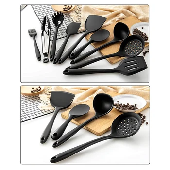 9Pcs/Set Non-Stick Kitchen Utensils For Cooking Silicone Barreled Cooking Utensils Set Spatula Spoon Kitchen Cooking Tools
9Pcs/Set Non-Stick Kitchen Utensils For Cooking Silicone Barreled Cooking Utensils Set Spatula Spoon Kitchen Cooking Tools