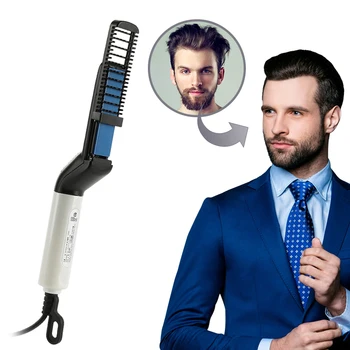 Hair Styler Comb Beard Straightener Fast Heating Styling Iron Comb Multifunctional Hair Straightener Curler
Hair Styler Comb Beard Straightener Fast Heating Styling Iron Comb Multifunctional Hair Straightener Curler