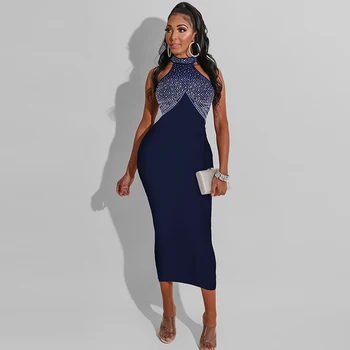 NewAsia Elegant Diamond Party Dress Women Sleeveless Midi Bodycon Dress Nightclub Sexy Dresses Club Clothes Maxi Vestido 2020
NewAsia Elegant Diamond Party Dress Women Sleeveless Midi Bodycon Dress Nightclub Sexy Dresses Club Clothes Maxi Vestido 2020