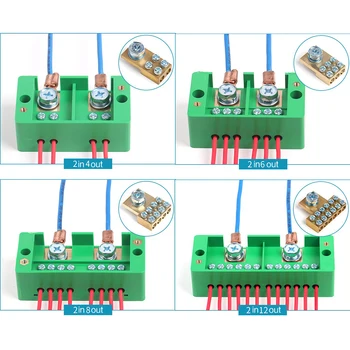 FJ6 3-phase 3 in 12 out Wire Connection Terminal Distributor Junction Box Distribution Box
FJ6 3-phase 3 in 12 out Wire Connection Terminal Distributor Junction Box Distribution Box