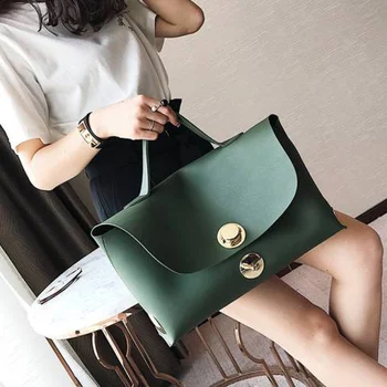 Vintage Large Capacity Tote Women Handbags Designer Lock Hand Bags Luxury Soft Pu Leather Lady Bag Simply Big Female Purses 2020
Vintage Large Capacity Tote Women Handbags Designer Lock Hand Bags Luxury Soft Pu Leather Lady Bag Simply Big Female Purses 2020