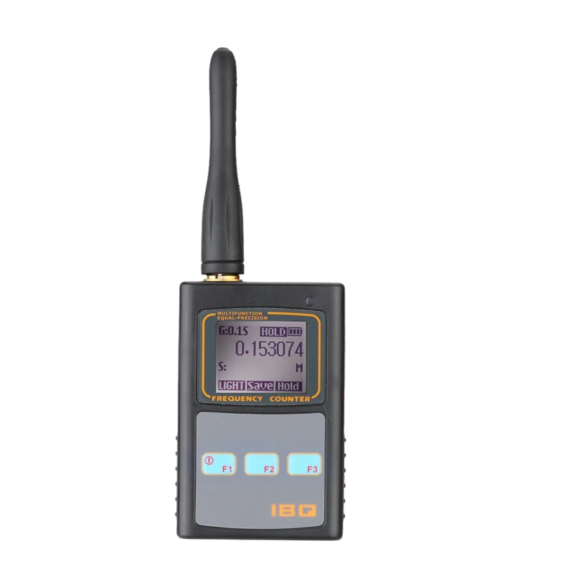 IBQ-102 Frequency Detector 50MHz-2.6GHz Measurable Frequency LCD Digital Frequency Counter Handheld Frequency Meter (US PLUG)
IBQ-102 Frequency Detector 50MHz-2.6GHz Measurable Frequency LCD Digital Frequency Counter Handheld Frequency Meter (US PLUG)