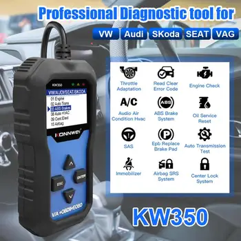 KONNWEI KW350 Professional OBD2 Scanner Auto Code Reader Diagnostic Check Engine Light Scan Tool
KONNWEI KW350 Professional OBD2 Scanner Auto Code Reader Diagnostic Check Engine Light Scan Tool