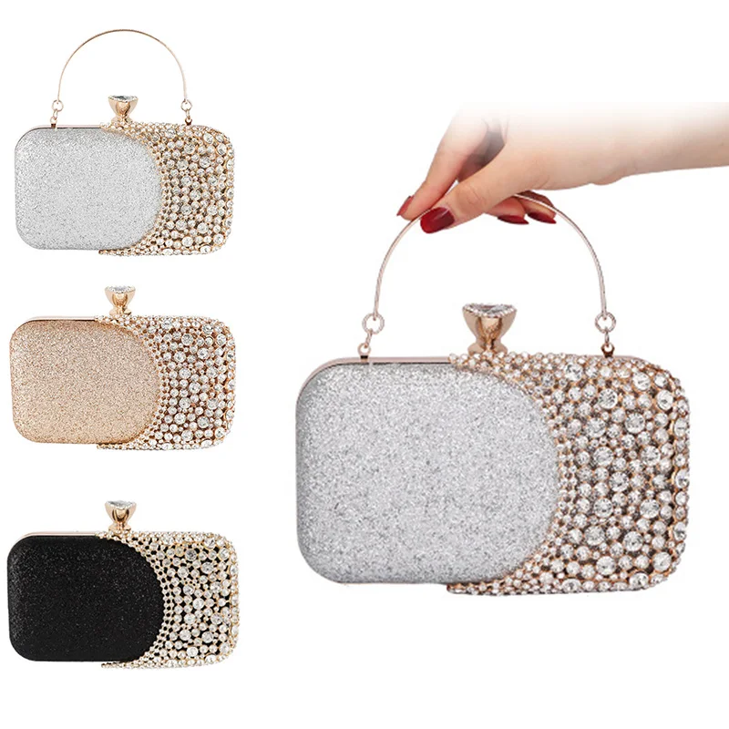 New Style Womens Crystal Rhinestone Evening Clutch Bag Wedding Purse Bridal Prom Handbag Party Bag 
New Style Womens Crystal Rhinestone Evening Clutch Bag Wedding Purse Bridal Prom Handbag Party Bag