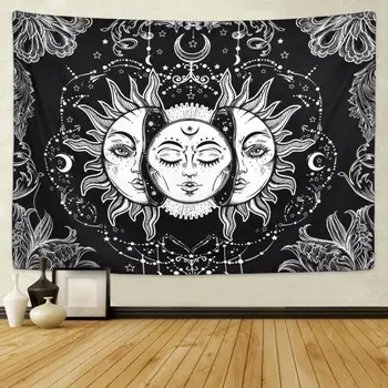 Wall Mount Square Art Home Decor Beach Blanket Black Retro Tablecloth Bed Cover Family Hanging Ornament Sun Tapestry
Wall Mount Square Art Home Decor Beach Blanket Black Retro Tablecloth Bed Cover Family Hanging Ornament Sun Tapestry