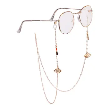 Fashion Necklace Reading Glasses Chain Lipstick Lips Sunglasses Holder Neck Strap Rope Ornaments Convenient Eyeglass Glasses
Fashion Necklace Reading Glasses Chain Lipstick Lips Sunglasses Holder Neck Strap Rope Ornaments Convenient Eyeglass Glasses