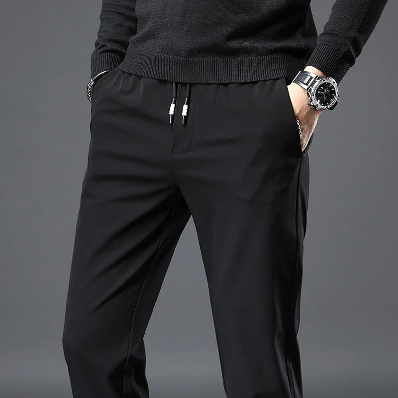 Casual Pants Men's Korean-style Trend Athletic Pants Slim Fit Straight-Cut Elasticity Loose-Fit Men's Versatile Pants Chinlon Th
Casual Pants Men's Korean-style Trend Athletic Pants Slim Fit Straight-Cut Elasticity Loose-Fit Men's Versatile Pants Chinlon Th