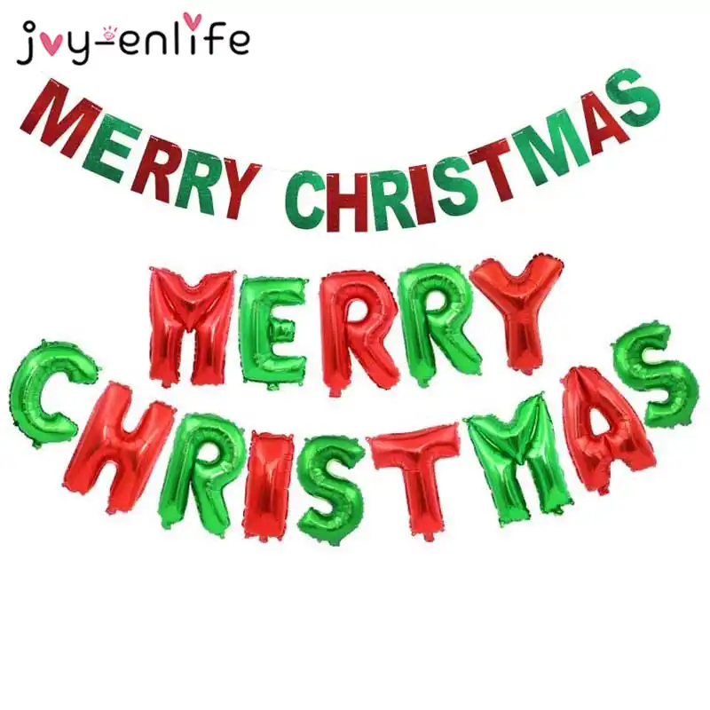 navidad 2019 christmas decorations for home banner garland