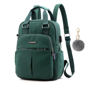 Fashion Brand School Bag Large Capacity Multi-Pocket Women Backpack High Quality Solid Ladies Backpacks For Teengers Girls
Fashion Brand School Bag Large Capacity Multi-Pocket Women Backpack High Quality Solid Ladies Backpacks For Teengers Girls