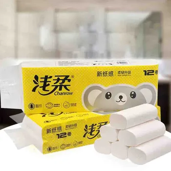 Soft Tissue Paper Fast shipping 12pcs Roll Paper Tissue Paper Roll 4 Layer Thickened Household Paper Dropshipping ##4
Soft Tissue Paper Fast shipping 12pcs Roll Paper Tissue Paper Roll 4 Layer Thickened Household Paper Dropshipping ##4