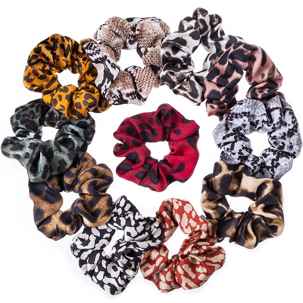 Women Chiffon Fabric Large Intestine Boho Vintage Colored Leopard Snake Digital Printing Ponytail Holder Elastic Scrunchies
Women Chiffon Fabric Large Intestine Boho Vintage Colored Leopard Snake Digital Printing Ponytail Holder Elastic Scrunchies