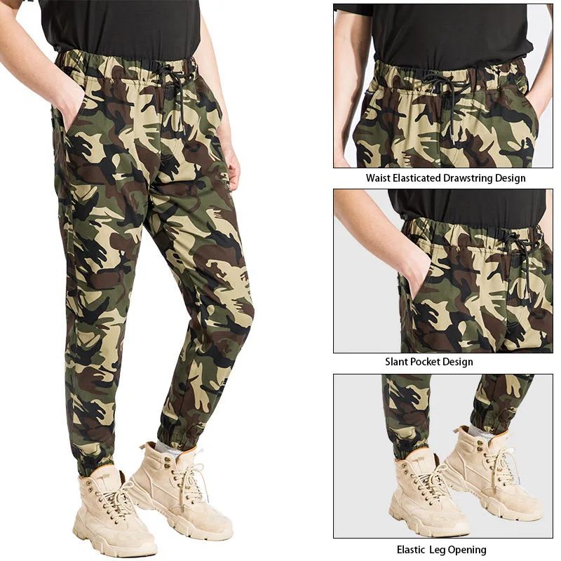 Camouflage Clothing Men Training More Colors Work Wear Adult Clothes Pant (3)