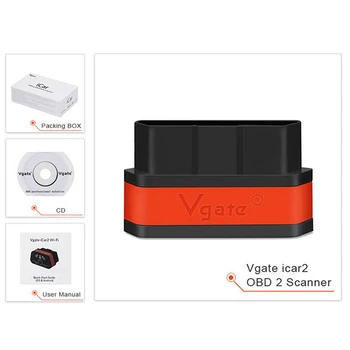 Car Diagnostic Code Scanner Diagnostic Code Read For Android/IOS Vgate ICar 2 
Car Diagnostic Code Scanner Diagnostic Code Read For Android/IOS Vgate ICar 2