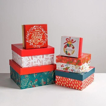 Set of gift boxes 6 in 1 Happy new year, 10 × 10 × 6 - 20 × 20 × 11 cm 4992040
Set of gift boxes 6 in 1 Happy new year, 10 × 10 × 6 - 20 × 20 × 11 cm 4992040