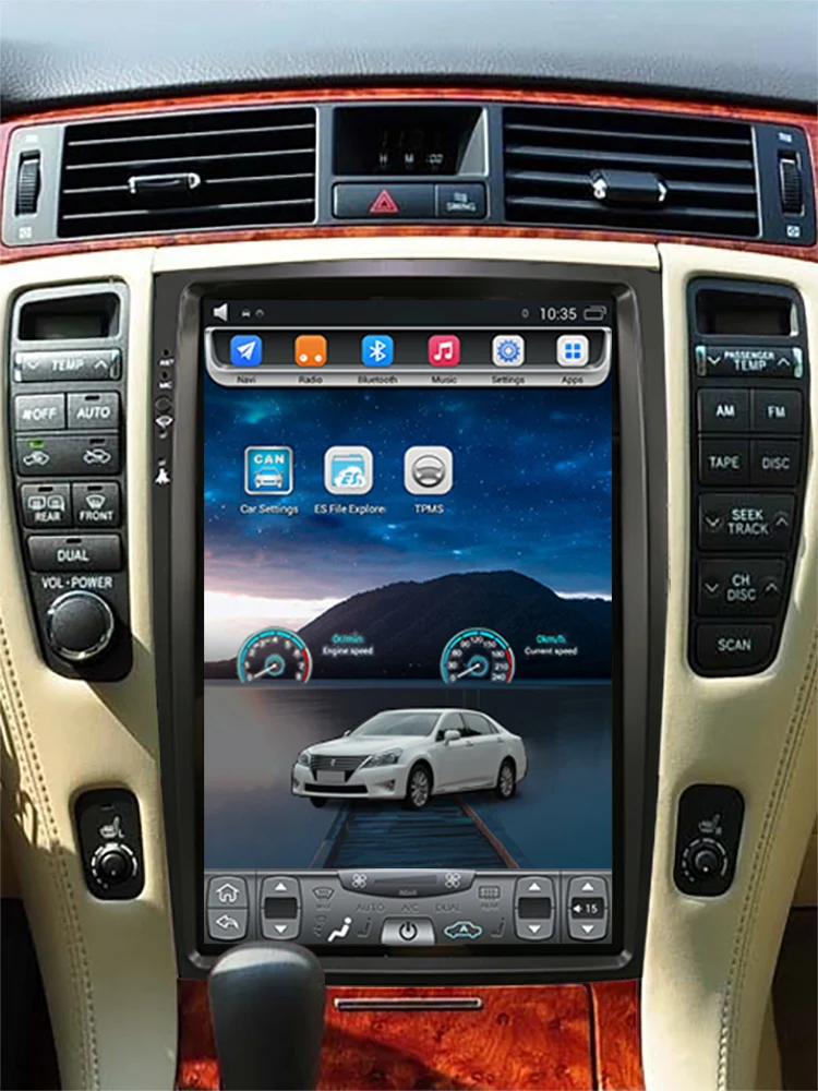 12,8 ”Android 11 Tesla Style вертикальный экран для Toyota Crown с четырехъядерным автомобильным стерео мультимедийным видео GPS плеером
12,8 ”Android 11 Tesla Style вертикальный экран для Toyota Crown с четырехъядерным автомобильным стерео мультимедийным видео GPS плеером