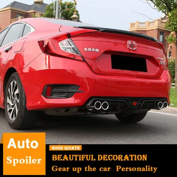 For 2016-2018 Honda Civic Rear Diffuser Spoiler PP Plastic Car Rear Bumper Lip Diffuser Car Trunk Styling High Quality Body kit 
For 2016-2018 Honda Civic Rear Diffuser Spoiler PP Plastic Car Rear Bumper Lip Diffuser Car Trunk Styling High Quality Body kit