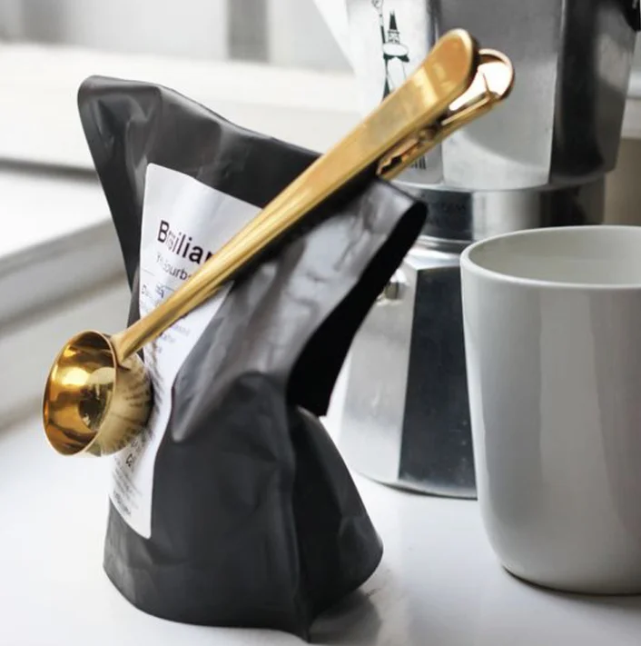 2in1 Coffee Spoon with Sealing Clip Stainless Steel Coffee Spoon Tea Spoon Kitchen Home Storage
2in1 Coffee Spoon with Sealing Clip Stainless Steel Coffee Spoon Tea Spoon Kitchen Home Storage