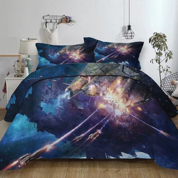 Star Wars Bedding Set Blue/Purple/Golden Galaxy Boys Duvet Cover Set 2/3 Piece Outer Space Bed Linen Set Full Queen King Double 
Star Wars Bedding Set Blue/Purple/Golden Galaxy Boys Duvet Cover Set 2/3 Piece Outer Space Bed Linen Set Full Queen King Double