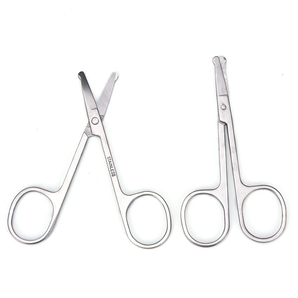 Rounded Nose Hair Trimmer Safety Scissors Multi Purpose Scissor with Round Tip for Facial Hair Eyebrow Beard Mustache Trimming
Rounded Nose Hair Trimmer Safety Scissors Multi Purpose Scissor with Round Tip for Facial Hair Eyebrow Beard Mustache Trimming