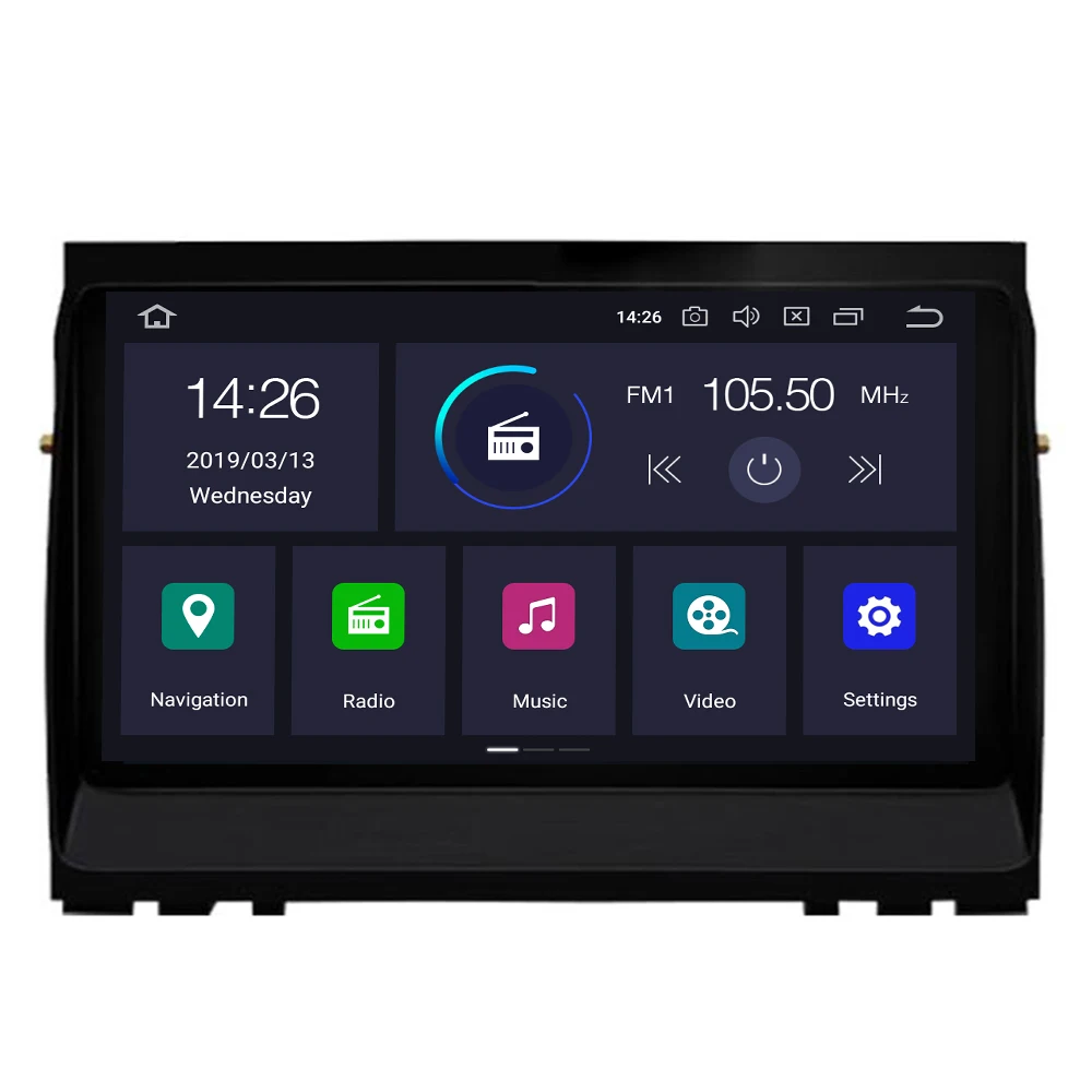 Android 10 автомобильный мультимедийный плеер NAVI для Land Rover Discovery 3 LR3 L319 2004 ~ 2009 Радио