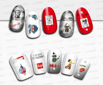 CA-654-655 Frok Retro cool 3d nail art stickers decal template diy nail tool decorations
CA-654-655 Frok Retro cool 3d nail art stickers decal template diy nail tool decorations