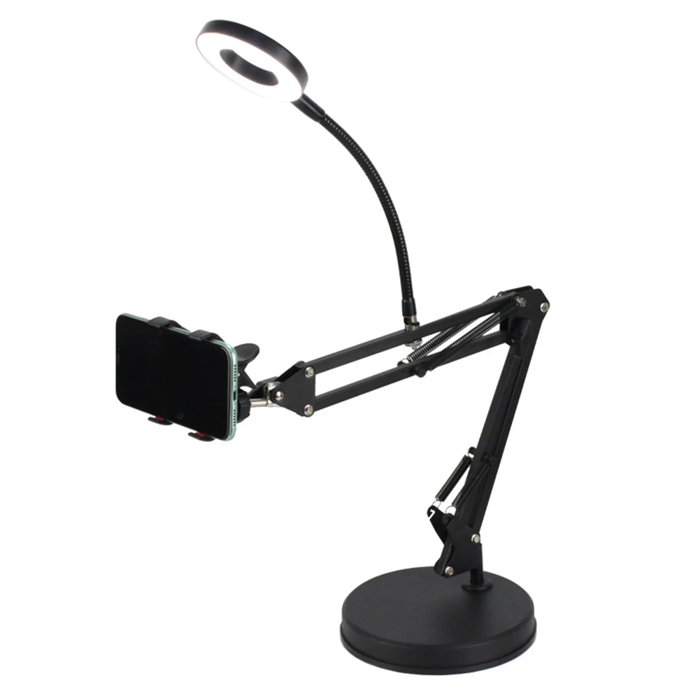 LED Lazy Holder Arm Flexible Mobile Phone Stand Stents Holder Bed Desk Table Clip Gooseneck Bracket For IPad Mobile Phone
LED Lazy Holder Arm Flexible Mobile Phone Stand Stents Holder Bed Desk Table Clip Gooseneck Bracket For IPad Mobile Phone