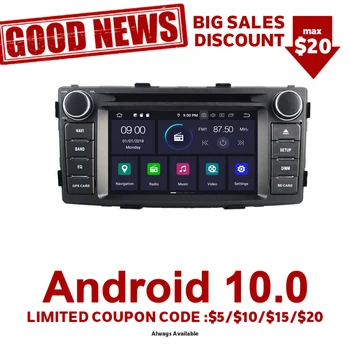Navirider Autoradio Gps Navigation Android 9.0 Car Radio Player for Toyota Hilux 2012 Aux Bluetooth Stereo Auto Accessories
Navirider Autoradio Gps Navigation Android 9.0 Car Radio Player for Toyota Hilux 2012 Aux Bluetooth Stereo Auto Accessories