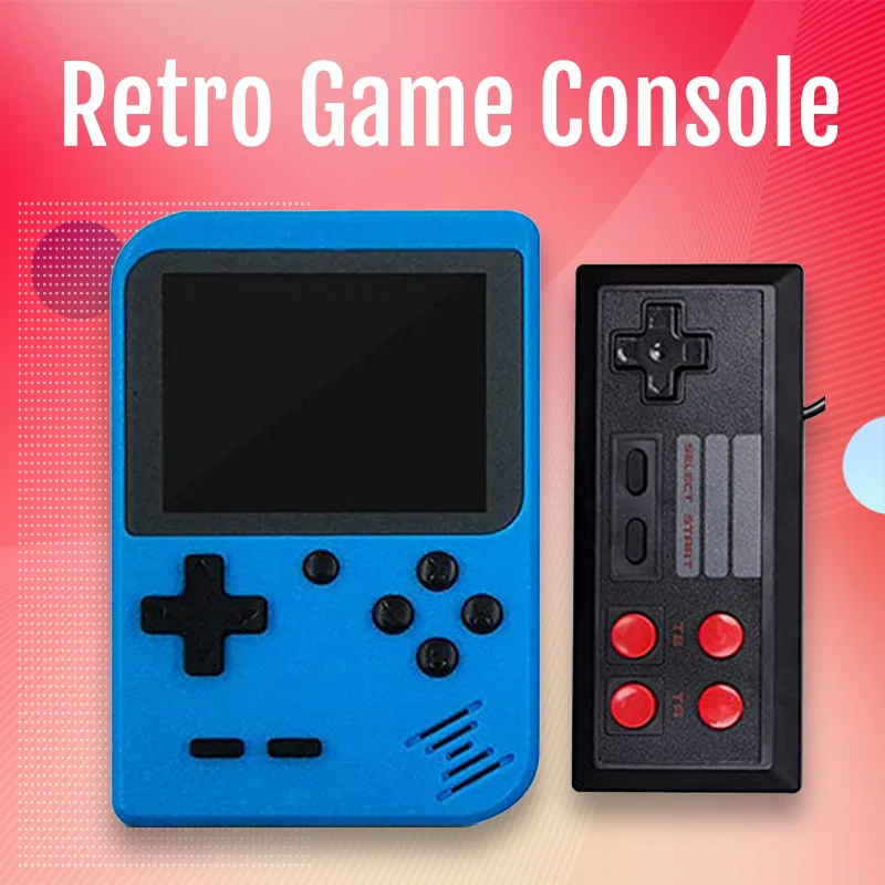 Retro Video Games Console 8 Bit 3.0 Inch Screen Support Two Player Handheld Portable Game Player
Retro Video Games Console 8 Bit 3.0 Inch Screen Support Two Player Handheld Portable Game Player